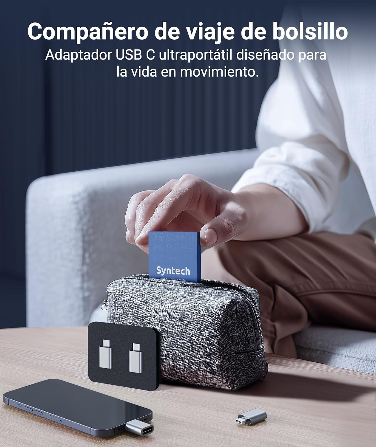 USB C to USB Adapter(2 Pack), USB-C Male to USB 3.0 Female Adapter Compatible with Iphone 17 Pro Max Macbook Pro Air 2024 Ipad Mini Pro Surface Pro and Other Type C or Thunderbolt 4/3 Devices